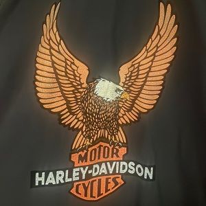 Mens Harley Davidson Button Down Shirt